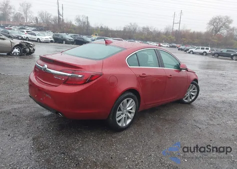 2015 Buick Regal Turbo z USA, uszkodzony, nr VIN 2G4GK5EXXF9204407